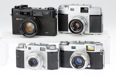 Lot 98 - Four Japanese 35mm Rangefinder Cameras