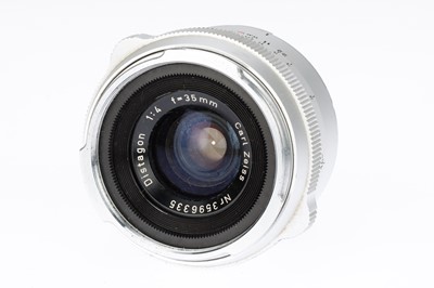 Lot 99 - A Zeiss Ikon Contarex Bulls-Eye 35mm SLR Camera with Lenses