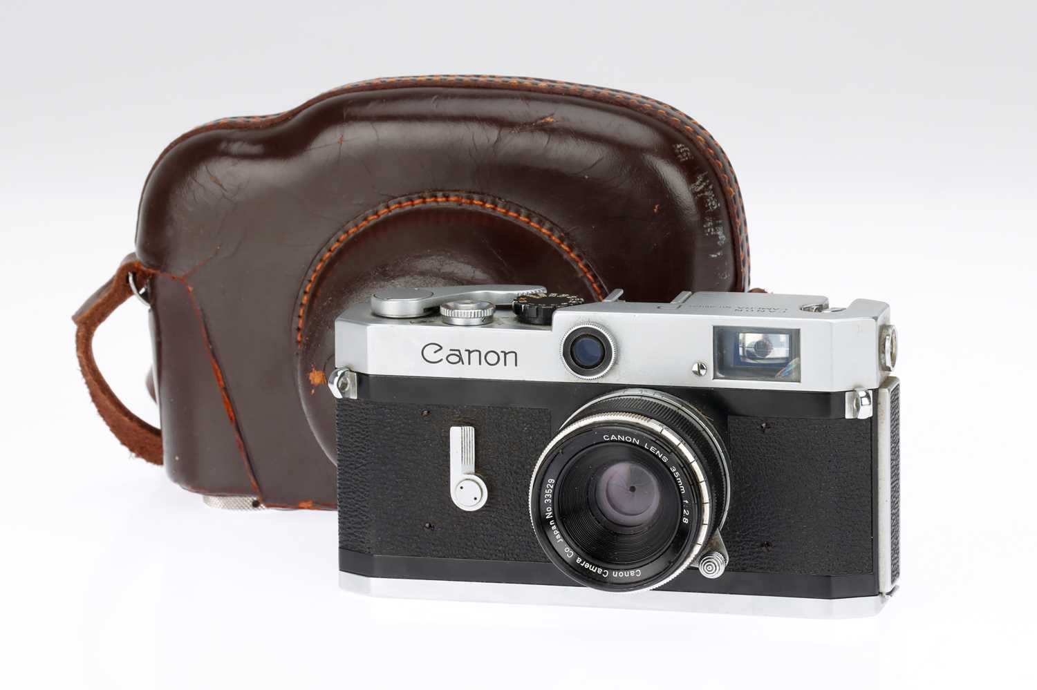 Lot 157 - A Canon P 35mm Rangefinder Camera