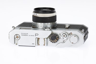 Lot 157 - A Canon P 35mm Rangefinder Camera