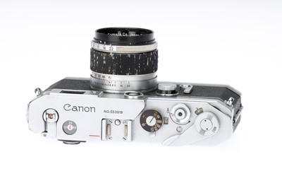 Lot 158 - A Canon VL 35mm Rangefinder Camera