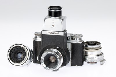 Lot 102 - A Voigtlander Prominent 35mm Rangefinder Camera