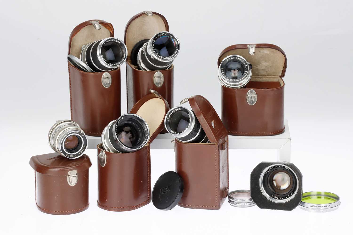 Lot 440 - A Selection of Voigtlander Camera Lenses