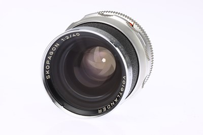 Lot 440 - A Selection of Voigtlander Camera Lenses