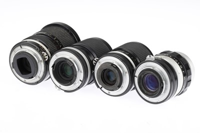 Lot 447 - Four Nikon Nikkor Lenses
