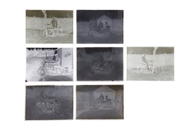 Lot 150 - Collection of Half Plate Negatives of Motorbikes