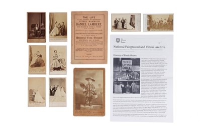 Lot 113 - A Small Archive & Literature Concerning General Tom Thumb