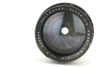 Lot 387 - A Dallmeyer Super Six f/1.9 6" Lens