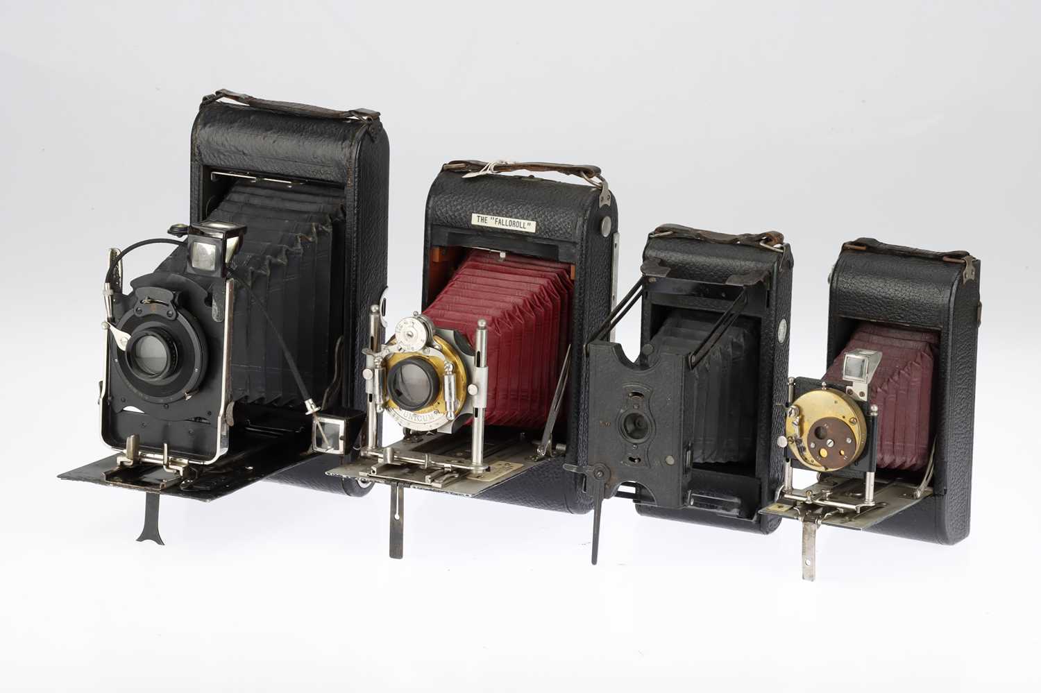 Lot 323 - A Selection of Folding Cameras