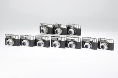 Lot 145 - Ten Voigtlander Vito 35mm Cameras