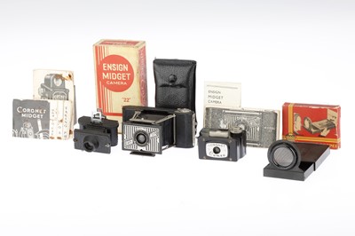 Lot 282 - A Selection of Sub-Miniature Cameras & Accessories