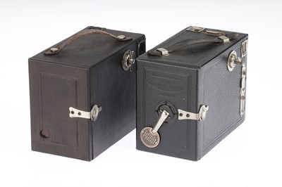 Lot 337 - Two Box Cameras by Ensign