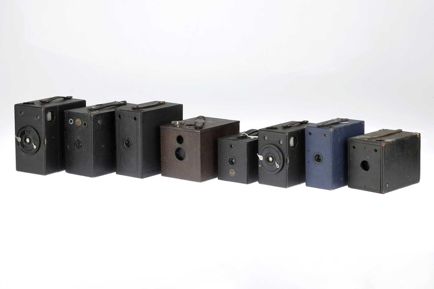 Lot 321 - A Mixed Selection of Box Type Cameras,