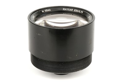 Lot 392 - A De Oude Delft Raynar f/0.75 50mm Lens