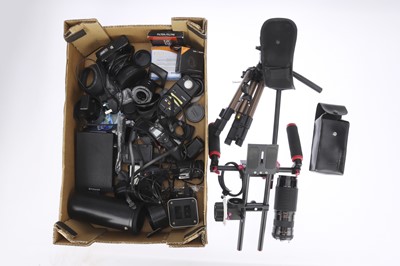 Lot 533 - A Large Selection of Various Cameras & Accessories