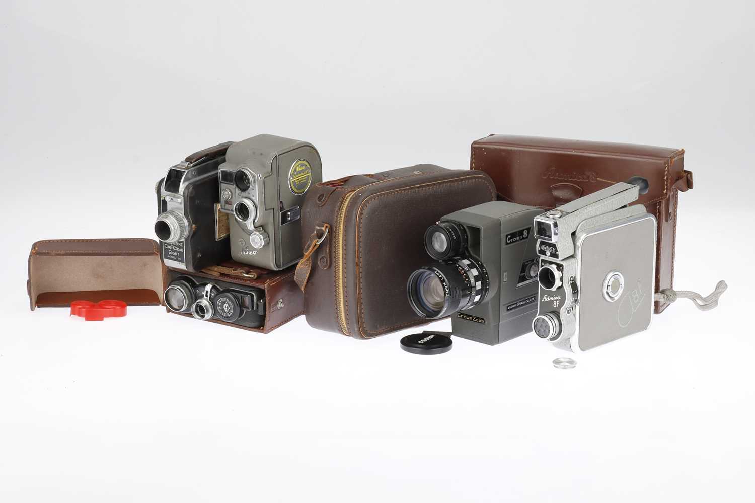 Lot 21 - Five 8mm Cine Cameras