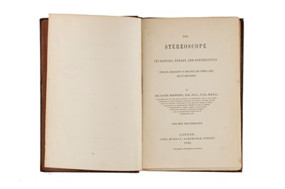 Lot 184 - Collection of 3 Books on the Stereoscope