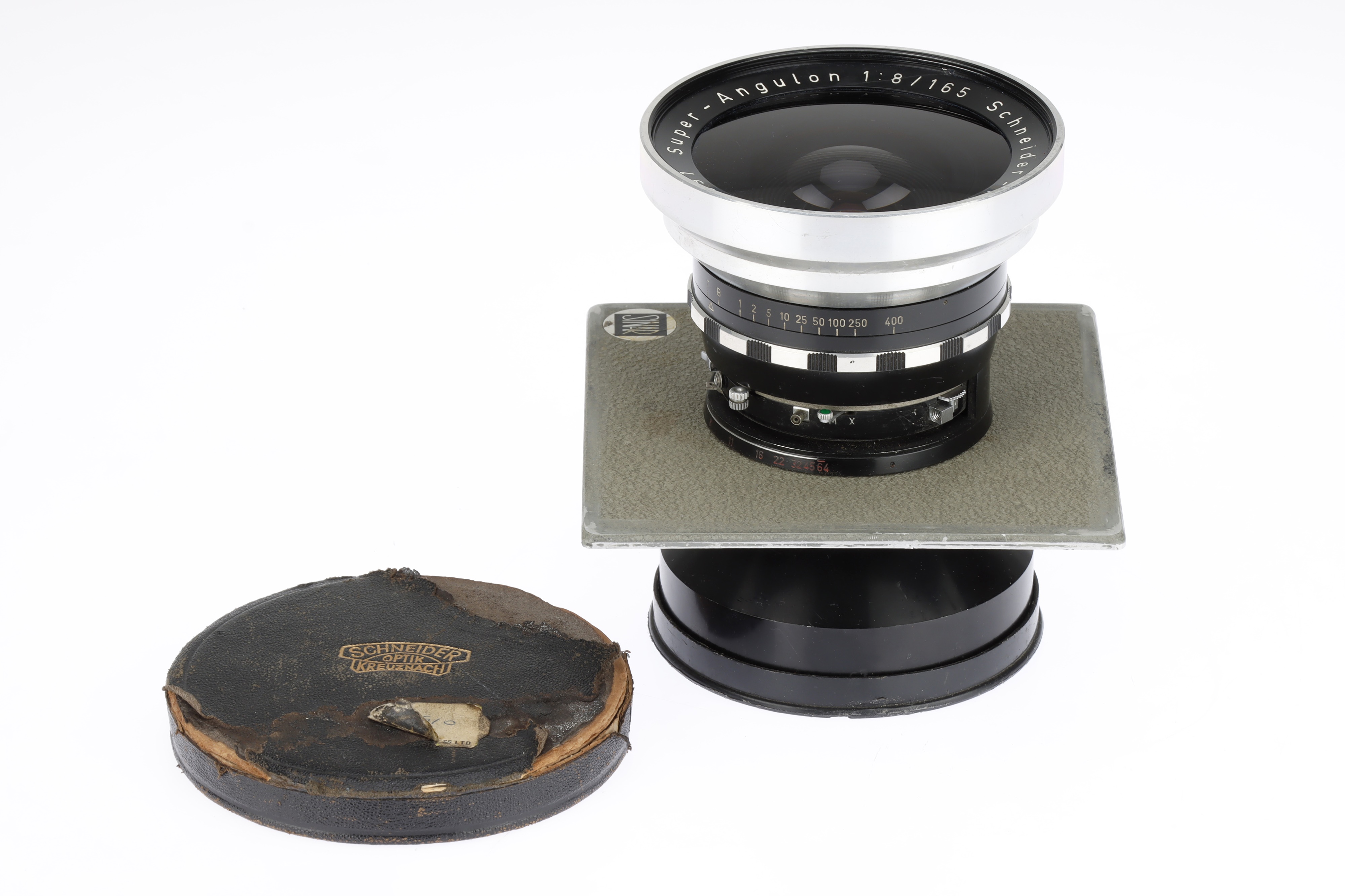 [希少] シュナイダー　スーパーアンギュロン165mm f/8 Schneider-Kreuznach 165mm f8 Super-Angulon Lens | Blue Moon Camera