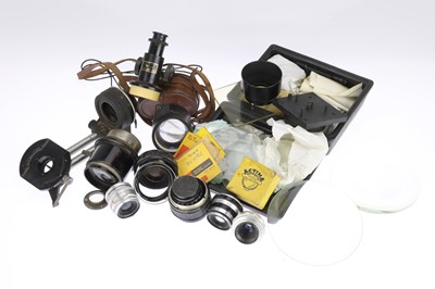 Lot 374 - A Selection of Various Lenses & Optics