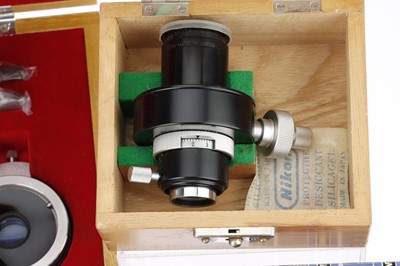 Lot 740 - Collection of Nikon Microscope Accessories