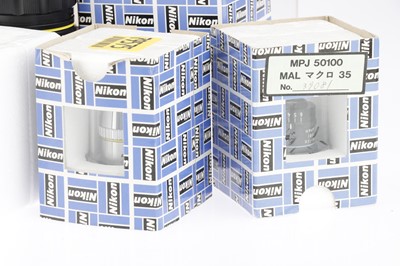 Lot 740 - Collection of Nikon Microscope Accessories