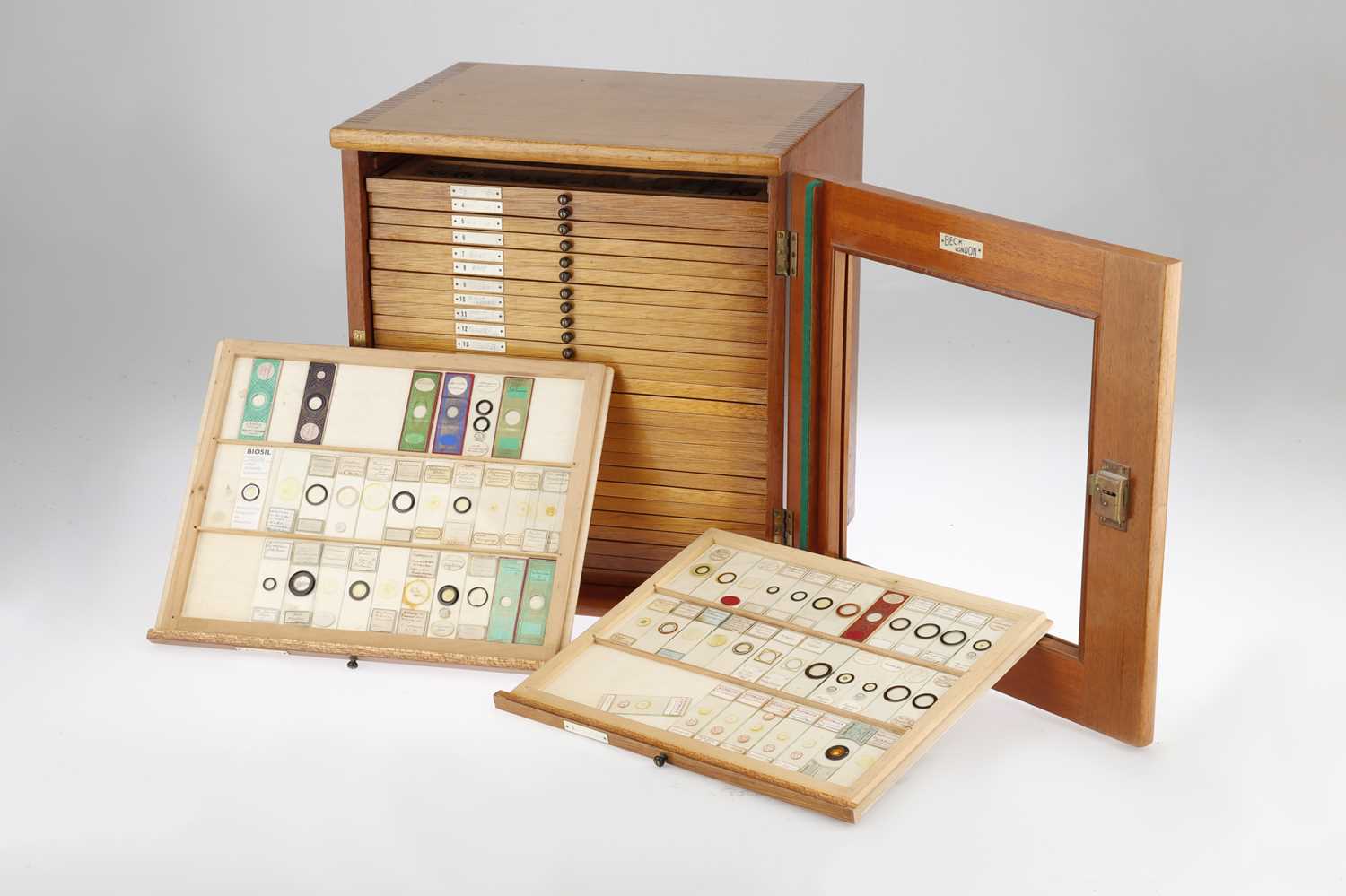 Lot 762 - A Large Collection of Microscope Slides