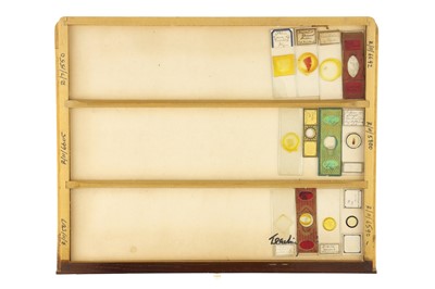 Lot 152 - Large Cabinet of Microscope Slides