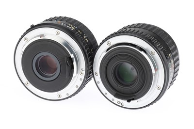 Lot 430 - Two SMC Pentax-A Wide Angle Lenses