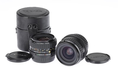 Lot 430 - Two SMC Pentax-A Wide Angle Lenses