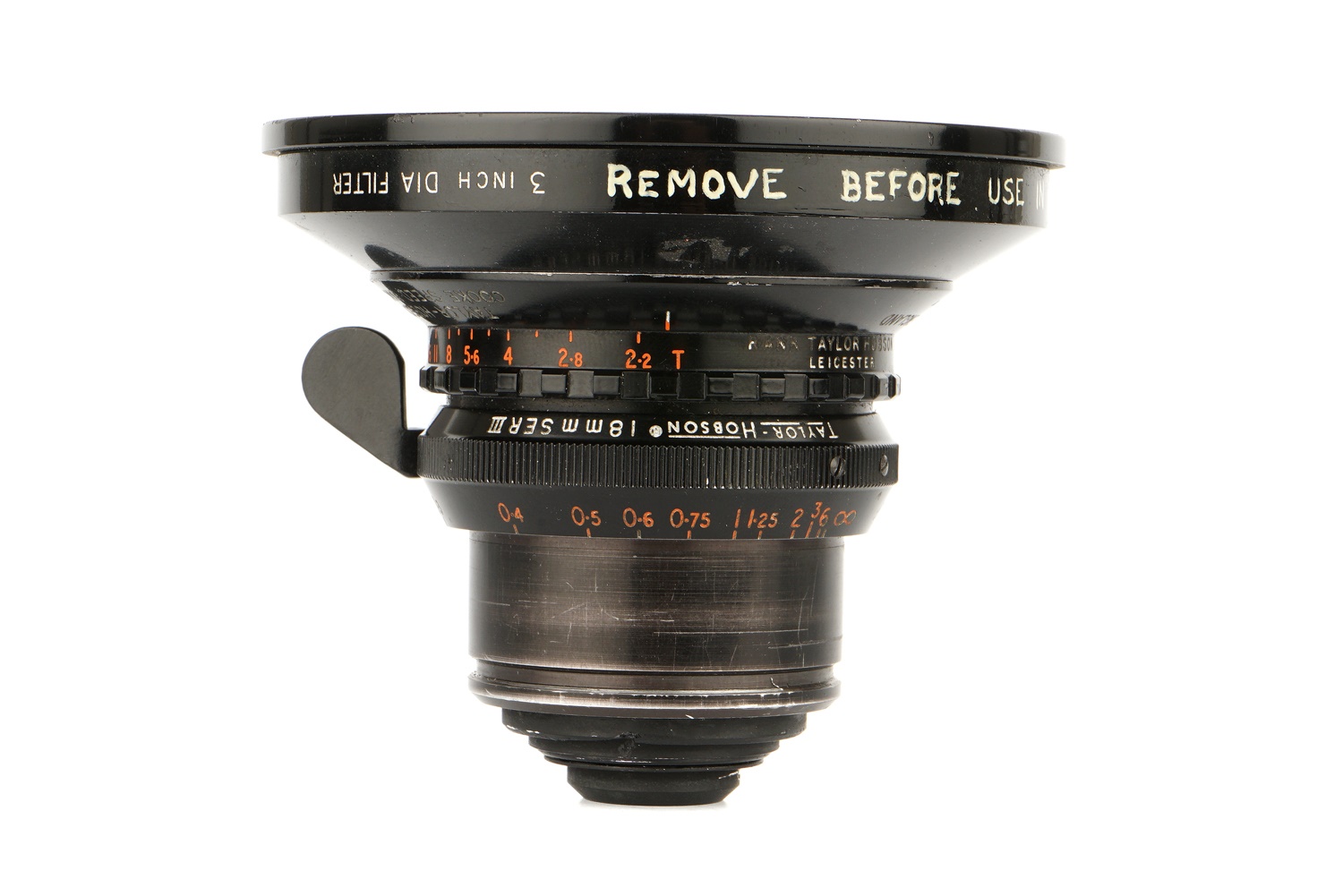 Lot 404 - A Taylor Hobson Cooke Speed Panchro f/2 18mm