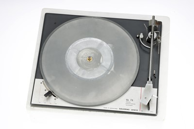 Lot 880 - A Goldring Lenco GL 75 Transcription Turntable Record Player