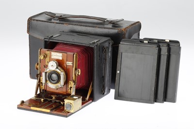 Lot 473 - A Sanderson Quarter Plate Hand and Stand Camera