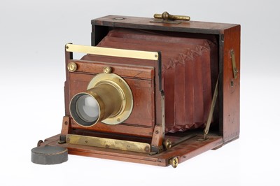 Lot 466 - A Large Format Folding Stand Camera