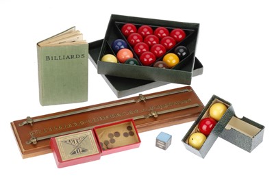 Lot 825 - A Selection of Table-Top Cue Sport Ball Based Games