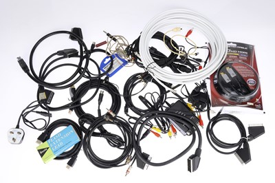 Lot 829 - A Diverse Selection of AV Cables