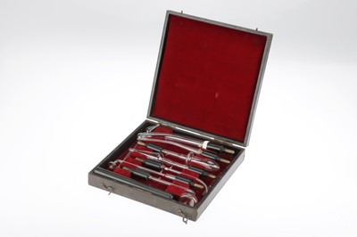 Lot 705 - A Set of High Frequency Glass Electromedical Electrodes