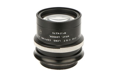 Lot 409 - A Wray C.R.T f/1.0 2" Lens