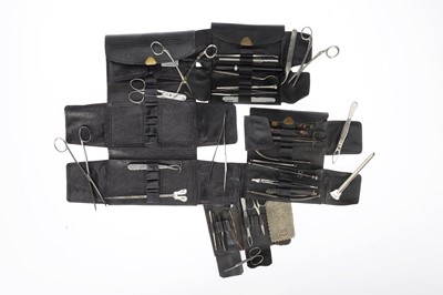 Lot 685 - A Collection of Minor Surgery Pocket Sets