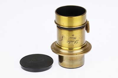 Lot 488 - A Darlot Paris Brass Lens