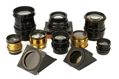 Lot 411 - A Collection of Various Process Lenses