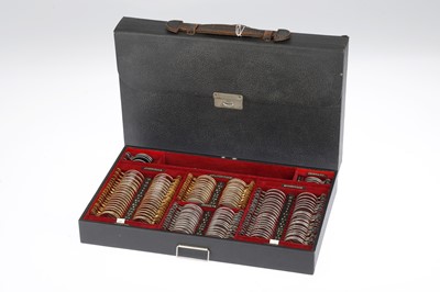 Lot 678 - A Complete & Smart Opticians Travelling Set of Trial Lenses