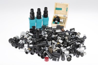 Lot 739 - Large Collection of Modern Microscope Eyepieces