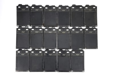 Lot 599 - A Selection of 17 Linhof 4x5 DDS film holders