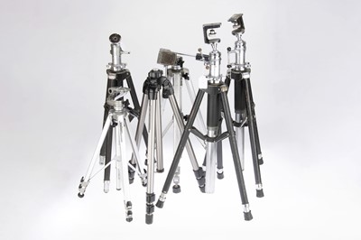 Lot 608 - A Selection of Six Tripods