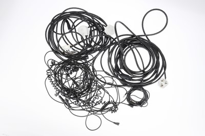 Lot 425 - to include 4 PC to 6.35mm jack cords, together...