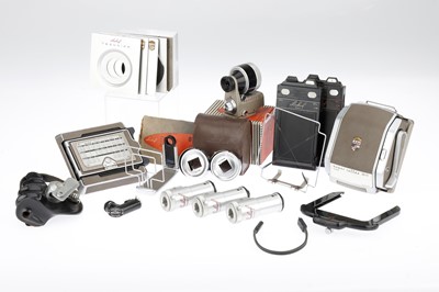 Lot 135 - A Selection of Linhof Camera Accessories