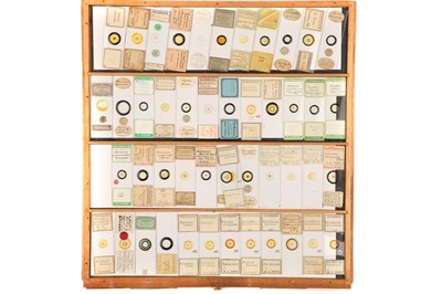 Lot 42 - A Large Cabinet of Microscope Slides