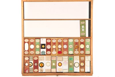 Lot 42 - A Large Cabinet of Microscope Slides