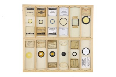 Lot 756 - Large Collection of Diatom Microscope Slides