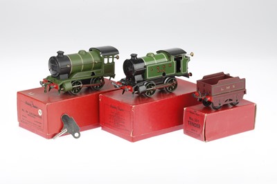 Lot 854 - Collection of O Gauge Tinplate Hornby Trains